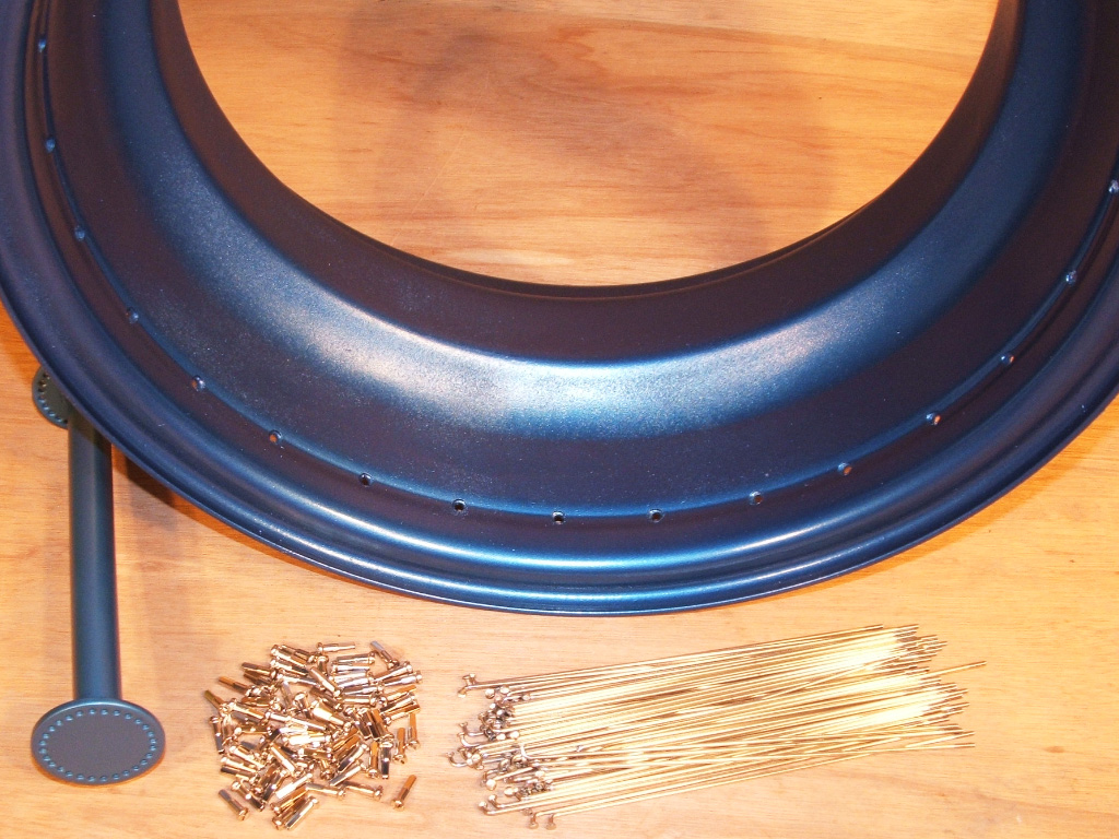 Gladiator Chopper Trike - chopper wheel building